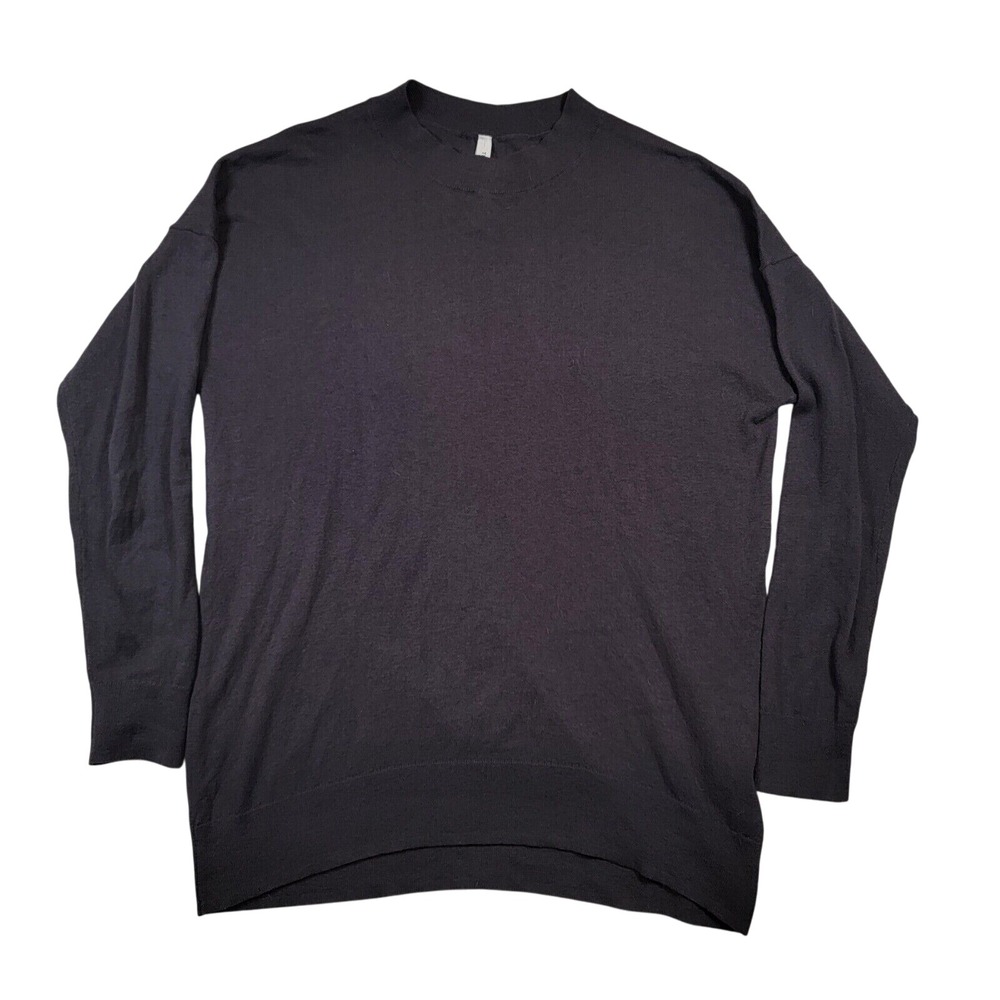 The‎ Group Babaton Aritzia Cashmere Blend Lightweight Sweater Sz XS Purple Gray